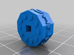Tiny, magnetic, generic counter to count things in games that are Magic the Gathering