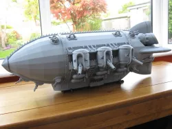 Tofty's Space Dwarf Airship Terminal Master 28mm