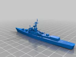 US Post-WW2 Waterline Destroyers and Frigates
