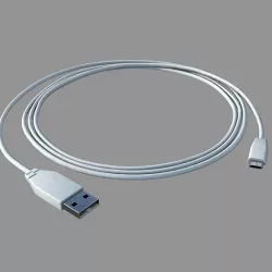 USB CABLE Low-poly 3D model