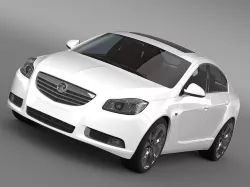Vauxhall Insignia 4x4 BiTurbo 2011-2013 3D model