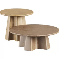Wooden Coffee Tables XX by Javorina 3D model