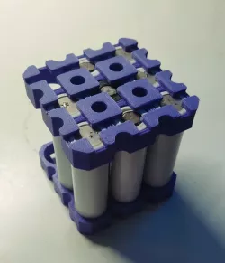 18650 Holder 3s 9c 12v
