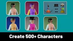 3d NFT Characters - Series CXIV Low-poly 3D model