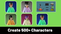 3d NFT Characters - Series LXIV Low-poly 3D model