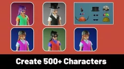 3d NFT Characters - Series V Low-poly 3D model