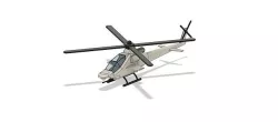 3D Printable Attack Helicopter 3D model