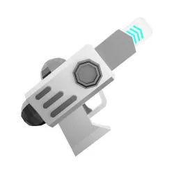 3d  Pump SG Blaster low poly icon 3D model