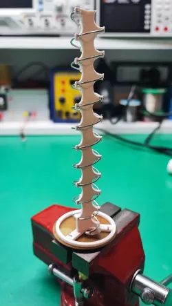 5.8 GHz fpv helix antenna 11 turn 14.4 dBi RHCP