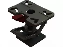 Adjustable Height Floor Lock 3D model