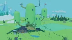 Adventure time Tree house Low-poly 3D model