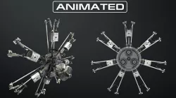AirCraft Engine 3D model