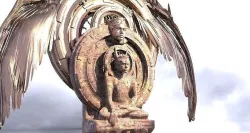 Ancient Alien Star Ring Monolith 8 Kit bash  3D model