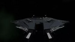 Ares-class heavy cruiser Low-poly 3D model