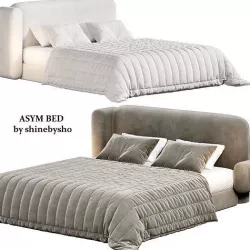 ASYM BED by shinebysho 3D model