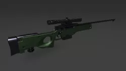 AWM Gun 3D model