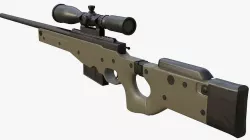 AWP Sniper Rifle 3D model