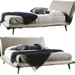 Bed Piuma 3D model
