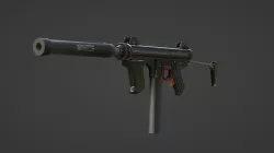 Beretta M12S SMG 3D model