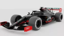 Blender Formula F1 model RIGGED Low-poly 3D model