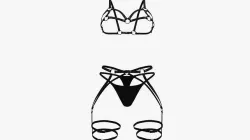 Body Harness 3D model