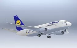 Boeing 737 NG 3D model