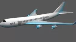 Boing 747 3D model