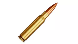 Bullet gold Low-poly 3D model