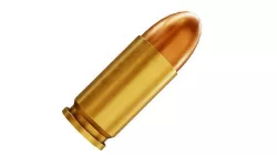 Bullet gold Low-poly 3D model