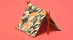 Cartoon tent  camping tent  mountaineering tent C4D model 3D model