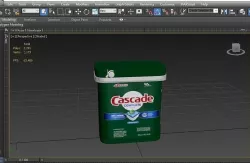 Cascade Power Clean Low-poly 3D model