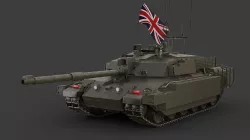 Challenger 2 TES 3D model