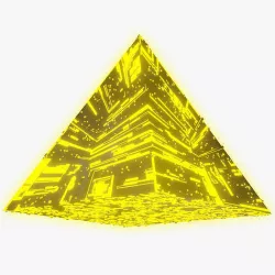 City of the gods - Spaceship Pyramid 3D Models Low Poly Low-poly 3D model