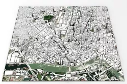 Cityscape Manila Philippines 3D model