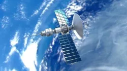 Concept satellite 3D model