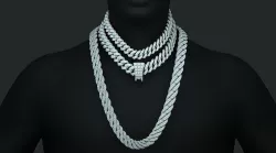 Cuban Chain Template GTA 5 3D model