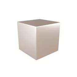 Cube Geometric Shape v1 002 Low-poly 3D model