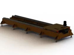 Custom Linear Transfer Shuttle 3D model