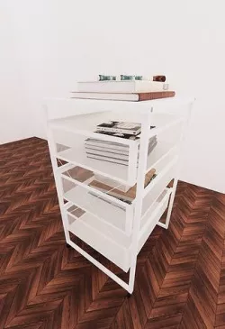 Drawer Desk IKEA LENNART 3D model