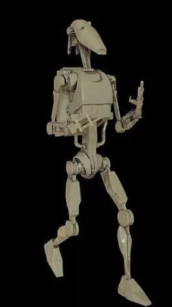 Droid Battle Star Wars 3D model