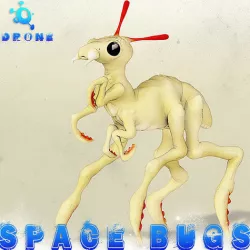 Drone Space Bug 3D model