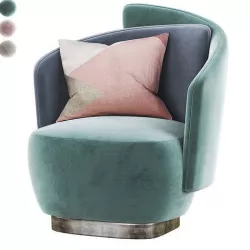 DUETTO ARMCHAIR Softhouse 3D model