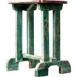Early 20th Century Side Table with Original Paint 3D model