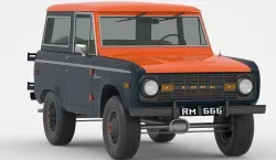 FORD BRONCO 1975 3D model