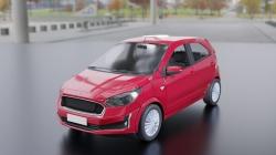 Ford Ka plus Ultimate hatchback 2022 3D model - Download Vehicles on