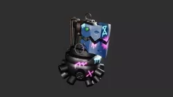 Grenade Jinx with Textures and Materials Granade from Arcane 3D model