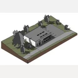 GYM - Revit 3D model