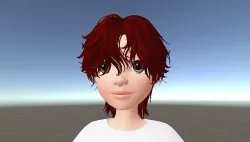 Hair 3D Zepeto Item Unity Prefab FBX 5N Low-poly 3D model