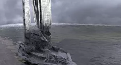 Halo Forerunner Inspired Alien Tower 3 3D model