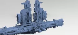 Halo Forerunner Inspired Gateway Generator 3D model